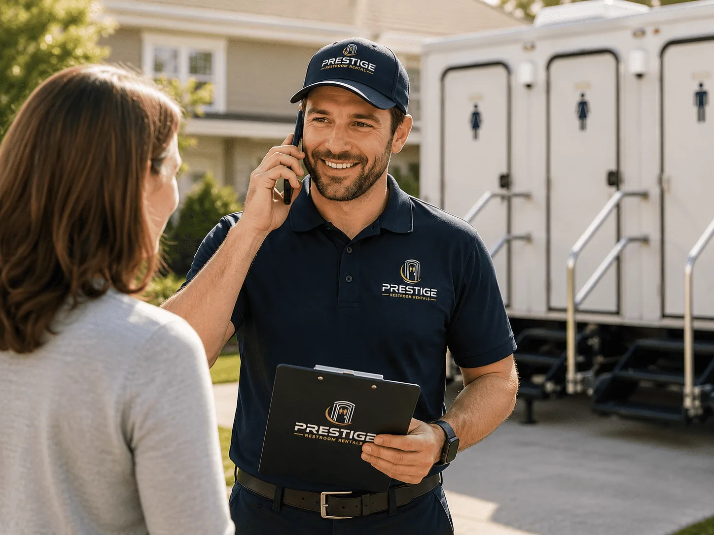 Luxury Portable Restrooms FAQs in Luck, WI